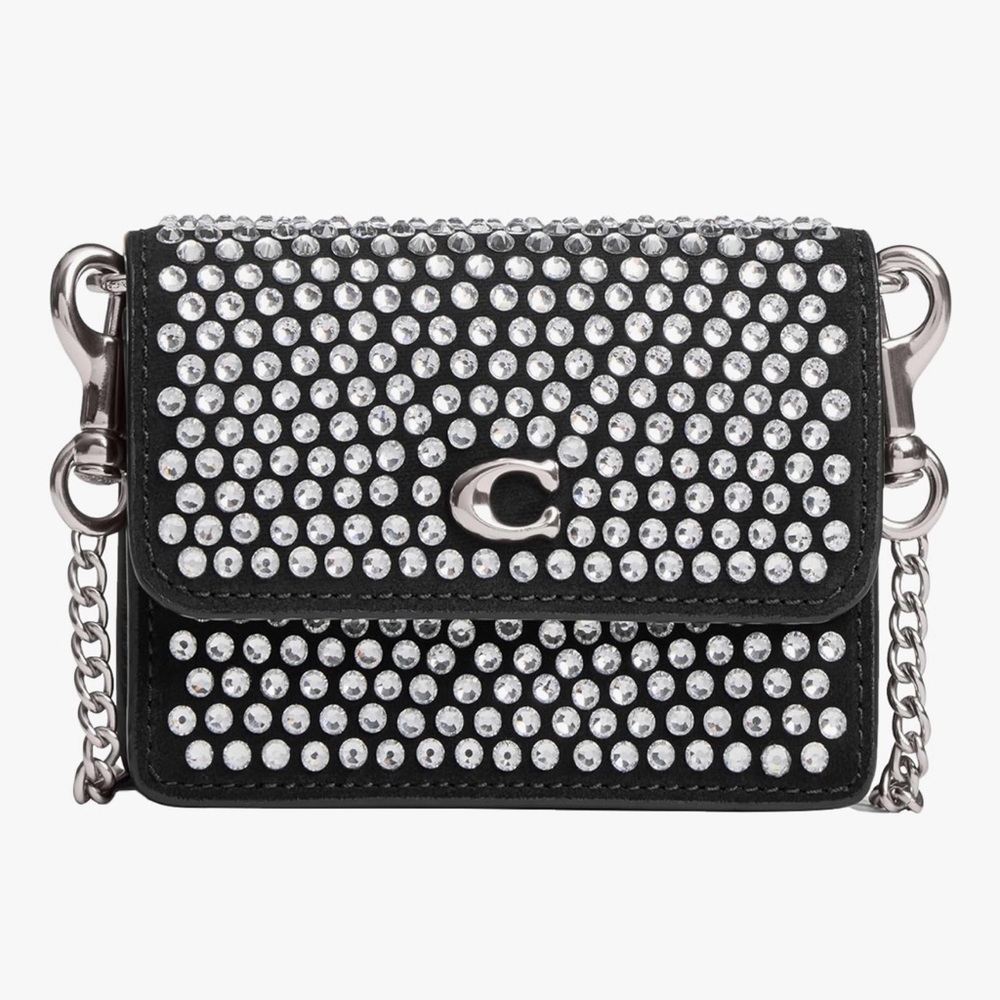 Polished Pebble Leather Essential Half Flap Card Case